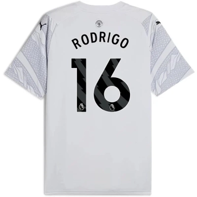 Premier League Men's Replica Rodrigo Manchester City Year of the Dragon Jersey 2024 01