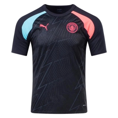 Premier League Manchester City Pre Match Training Jersey 23/24 01