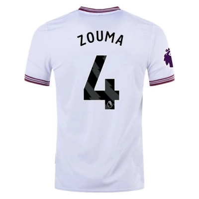 Premier League Men's Replica Zouma West Ham Away Jersey 23/24 01