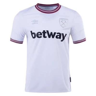 Premier League Men's Replica West Ham Away Jersey 23/24 01