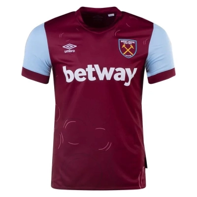 Premier League Men's Replica West Ham Home Jersey 23/24 01