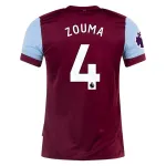 Premier League Men's Replica Zouma West Ham Home Jersey 23/24