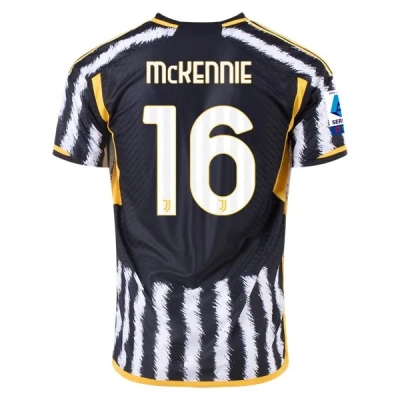 Serie A Men’s Replica McKennie Juventus Home Jersey 23/24 01