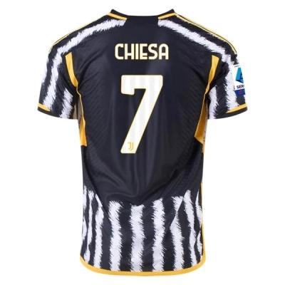 Serie A Men’s Chiesa Juventus Home Jersey 23/24 01
