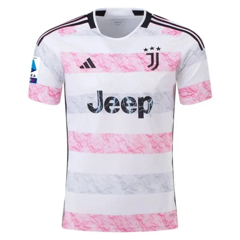 Serie A Men’s T. Weah Juventus Away Jersey 23/24
