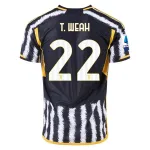 Serie A Men’s T. Weah Juventus Home Jersey 23/24
