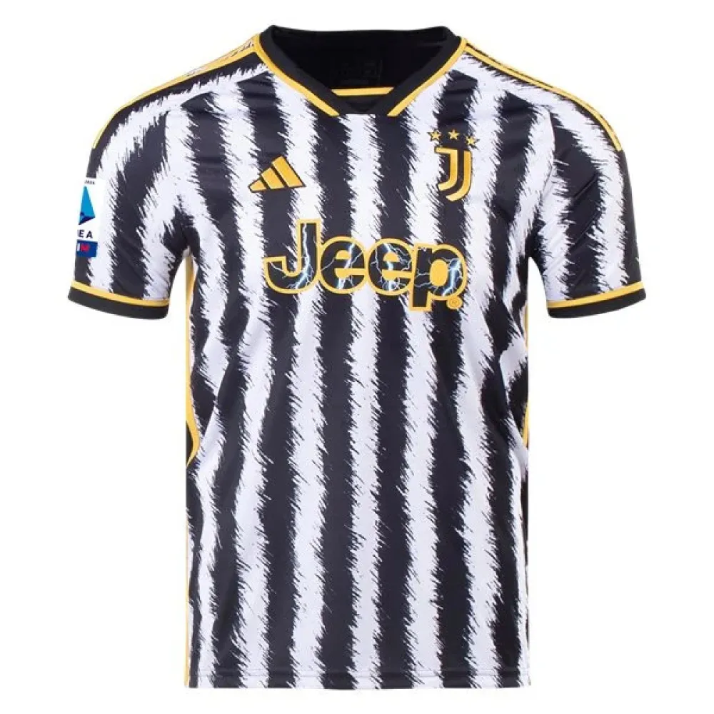 Serie A Men’s Replica Chiesa Juventus Home Jersey 23/24