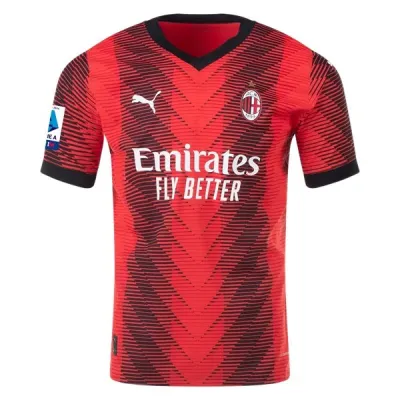 Serie A Men’s Giroud AC Milan Home Jersey 23/24 02