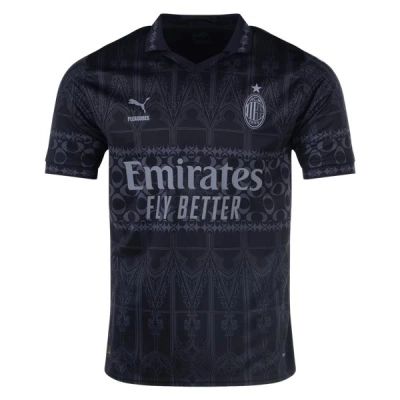 Serie A Men’s Replica ACM x Pleasures Jersey 23/24 01