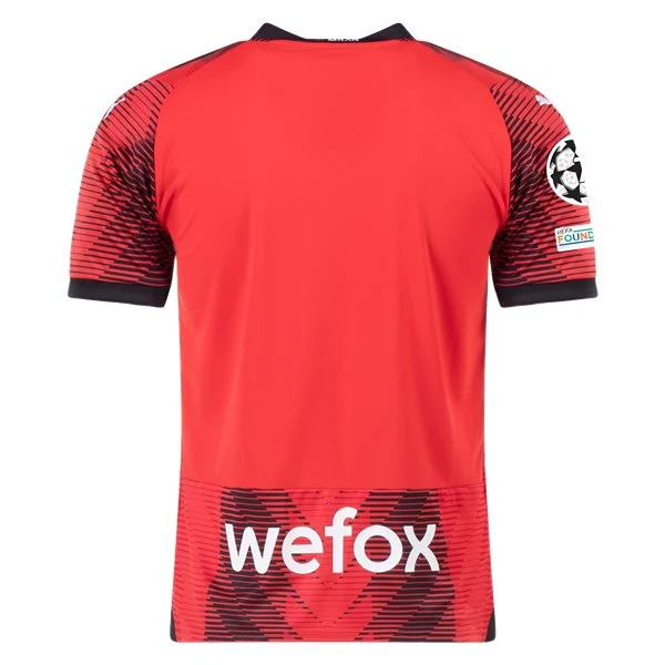 Serie A Men’s Replica AC Milan Home Jersey 23/24 - UCL