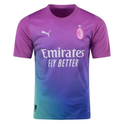Serie A Men’s Replica AC Milan Third Jersey 23/24 01