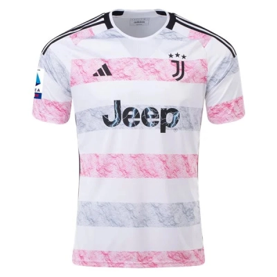 Serie A Men’s Replica T. Weah Juventus Away Jersey 23/24 02