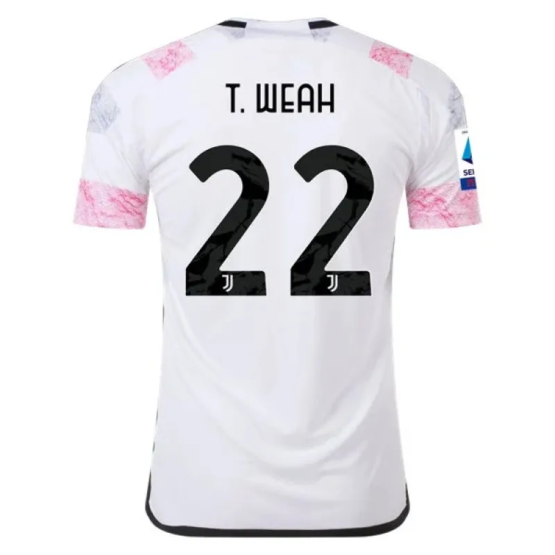 Serie A Men’s Replica T. Weah Juventus Away Jersey 23/24