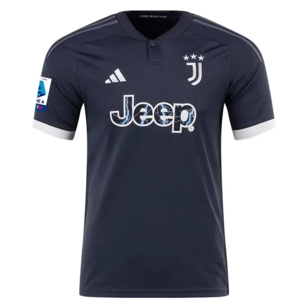 Serie A Men’s Replica T. Weah Juventus Third Jersey 23/24