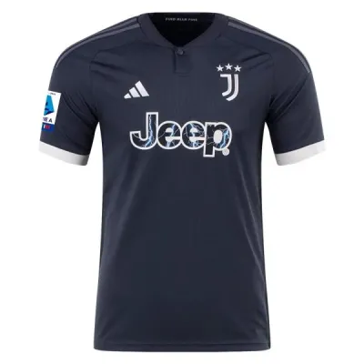 Serie A Men’s Replica T. Weah Juventus Third Jersey 23/24 02