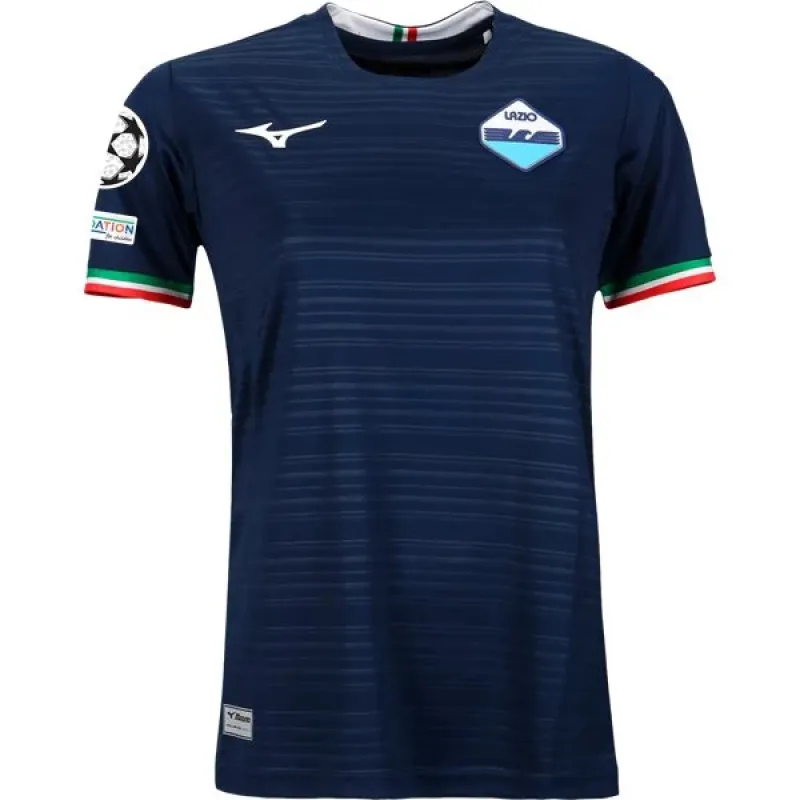 Serie A Men’s Replica Mizuno Lazio Away Jersey 23/24 - UCL