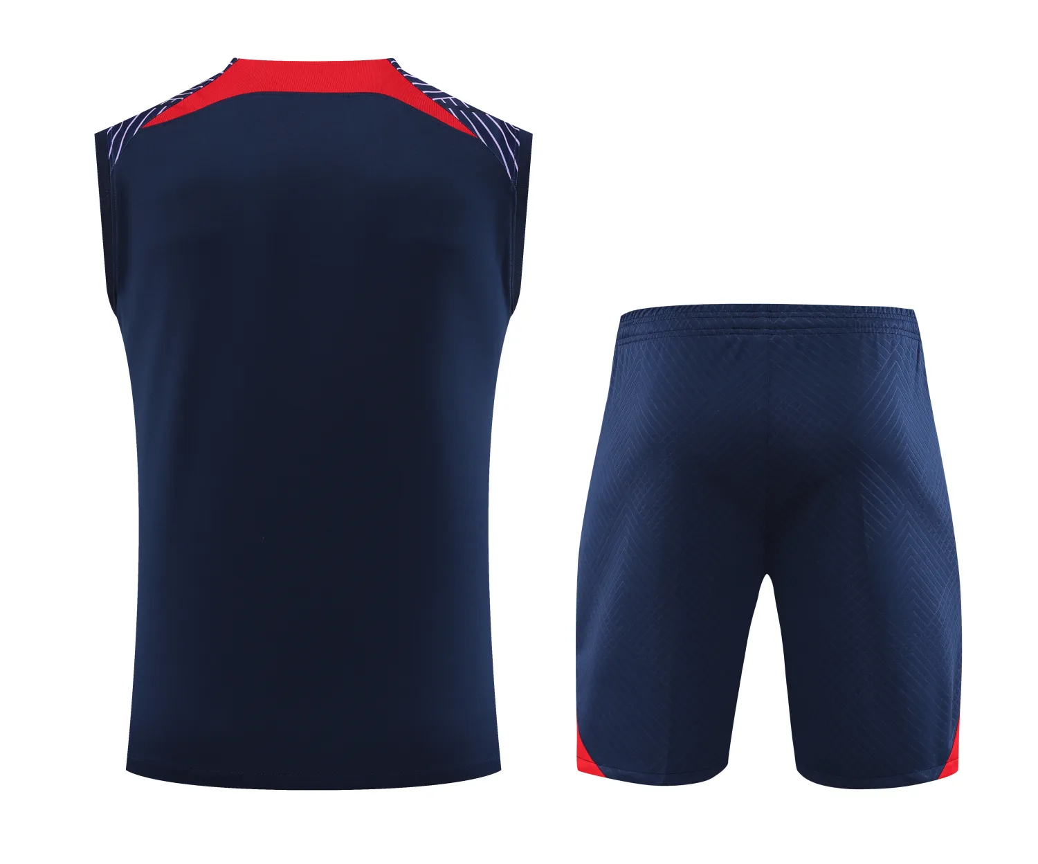 Ligue 1 23/24 Paris FC Soccer Vest Training Suit Dark Blue