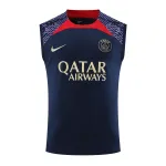 Ligue 1 23/24 Paris FC Soccer Vest Training Suit Dark Blue