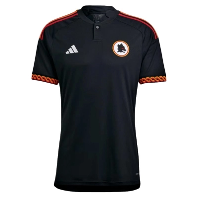 Serie A 23/24 AS Roma Second Away Soccer Jersey 01