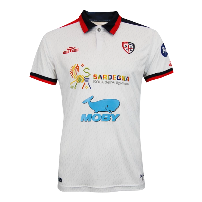 Serie A 23/24 Cagliari Calcio Away Soccer Jersey