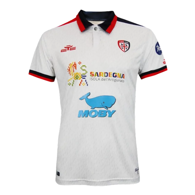 Serie A 23/24 Cagliari Calcio Away Soccer Jersey