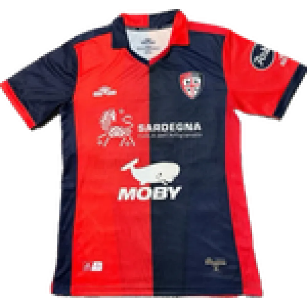 Serie A 23/24 Cagliari Calcio Home Soccer Jersey