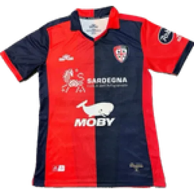 Serie A 23/24 Cagliari Calcio Home Soccer Jersey 01