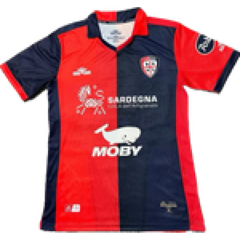 Serie A 23/24 Cagliari Calcio Home Soccer Jersey