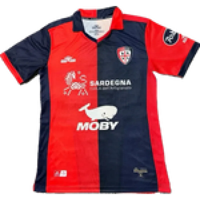 Serie A 23/24 Cagliari Calcio Home Soccer Jersey