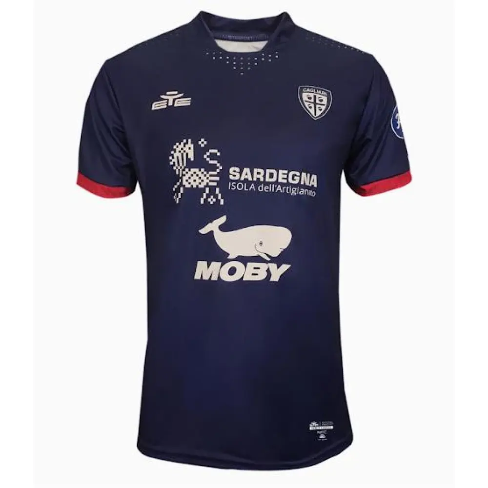 Serie A 23/24 Cagliari Calcio Second Away Soccer Jersey