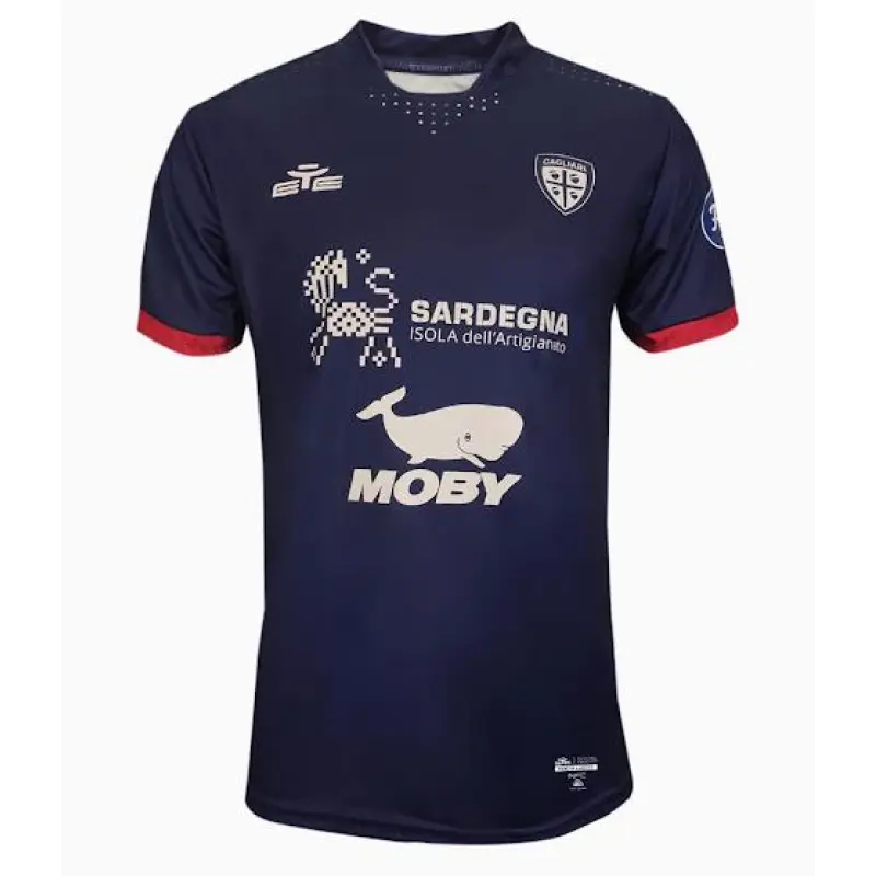 Serie A 23/24 Cagliari Calcio Second Away Soccer Jersey