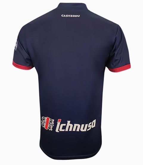 Serie A 23/24 Cagliari Calcio Second Away Soccer Jersey
