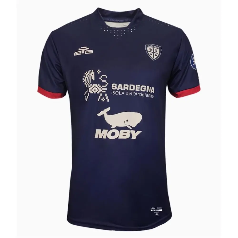 Serie A 23/24 Cagliari Calcio Second Away Soccer Jersey