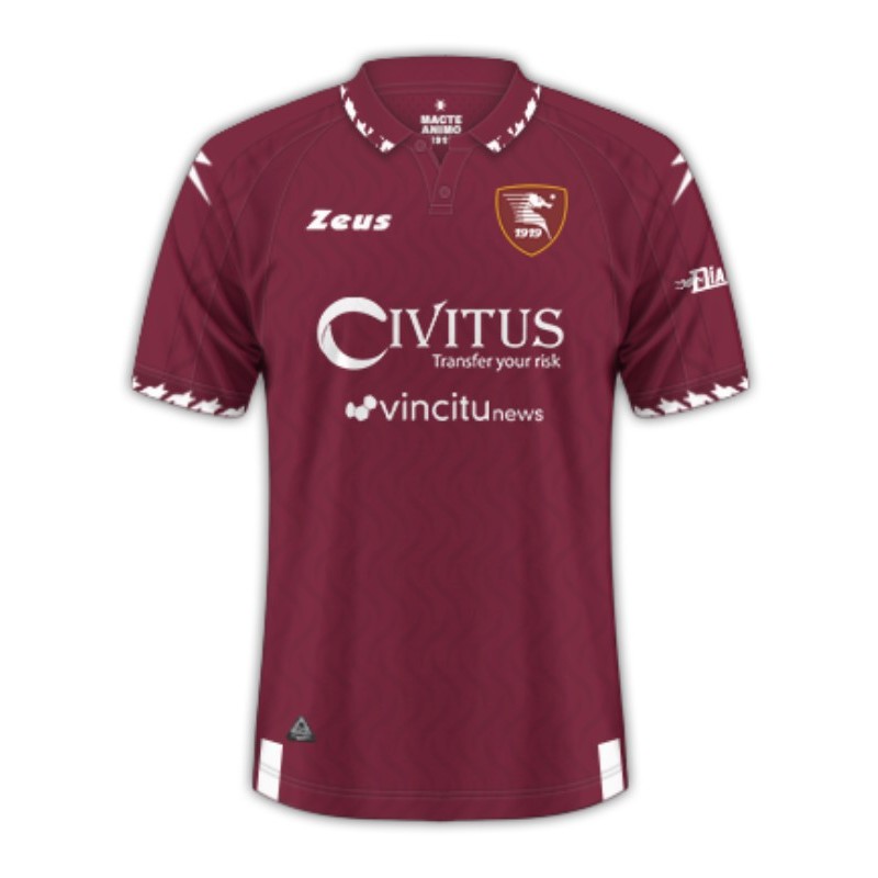 Serie A 23/24 US Salernitana 1919 Home Soccer Jersey