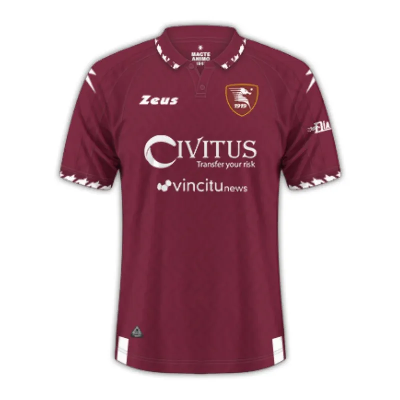 Serie A 23/24 US Salernitana 1919 Home Soccer Jersey