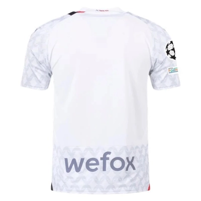 Serie A Men’s Replica AC Milan Away Jersey 23/24 - UCL 02