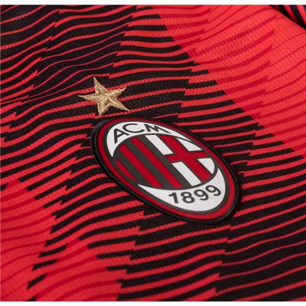 Serie A Men’s Replica AC Milan Home Jersey 23/24