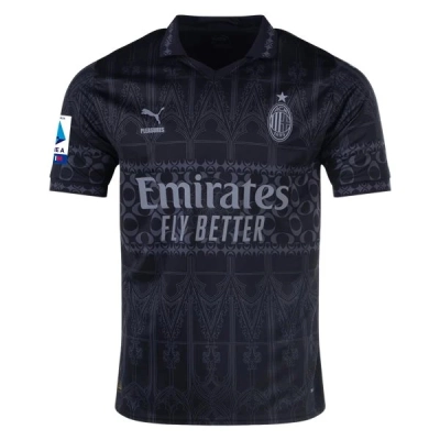 Serie A Men’s Replica Rafa Leao ACM x Pleasures Jersey 23/24 02