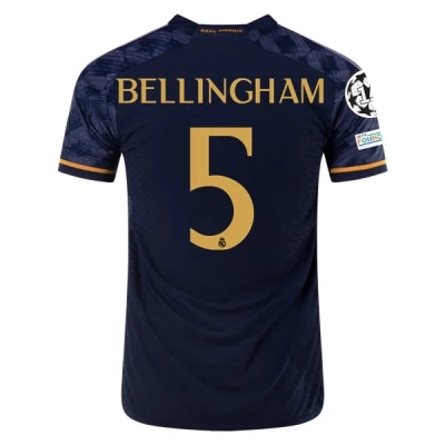 La Liga Men's Bellingham Real Madrid Away Jersey 23/24 01