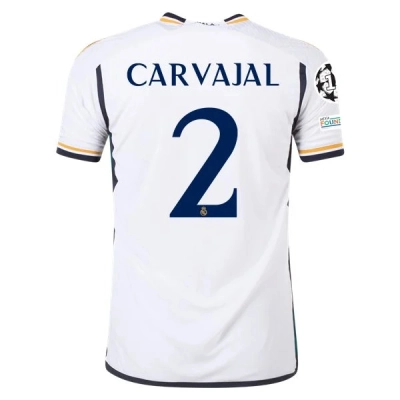 La Liga Men's Carvajal Real Madrid Home Jersey 23/24 01