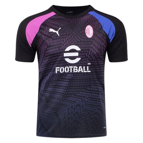 Serie A Men’s AC Milan Pre Match Training Jersey 23/24 Black