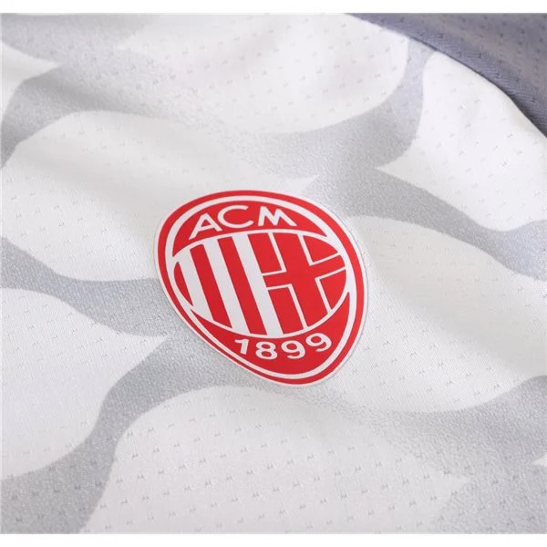 Serie A Men’s AC Milan Pre Match Training Jersey 23/24 White