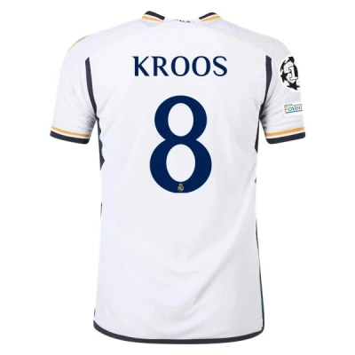 La Liga Men's Kroos Real Madrid Home Jersey 23/24 01