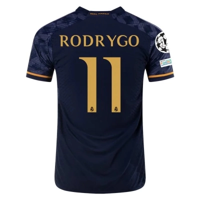 La Liga Men's Rodrygo Real Madrid Away Jersey 23/24 01