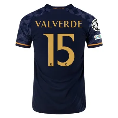 La Liga Men's Valverde Real Madrid Away Jersey 23/24 01