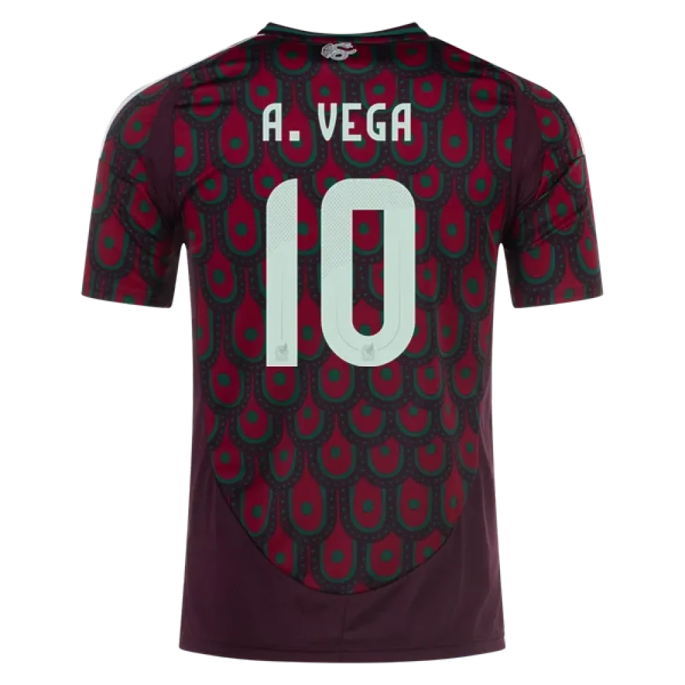 Alexis Vega Mexico 24/25 Home Jersey