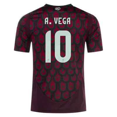 Alexis Vega Mexico 24/25 Home Jersey 01
