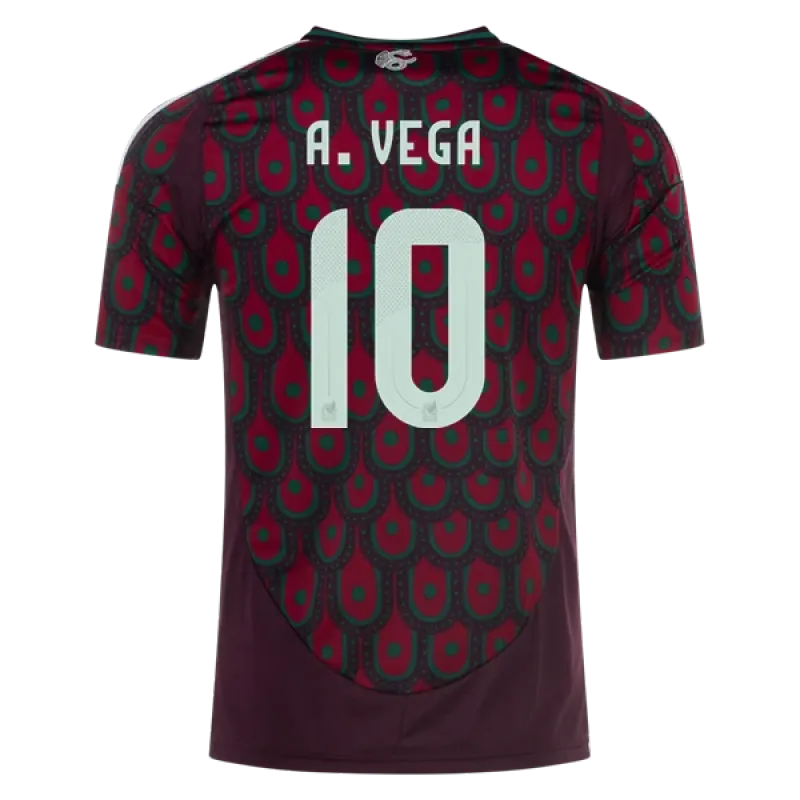 Alexis Vega Mexico 24/25 Home Jersey