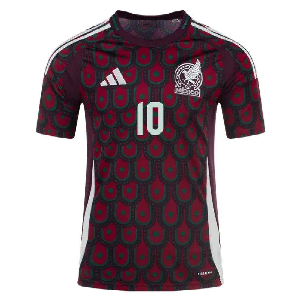 Alexis Vega Mexico 24/25 Home Jersey