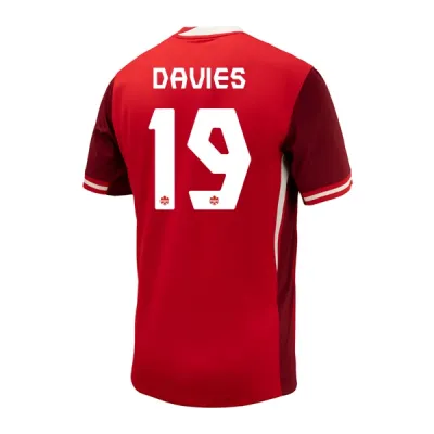 Alphonso Davies Canada 24/25 Home Jersey 01